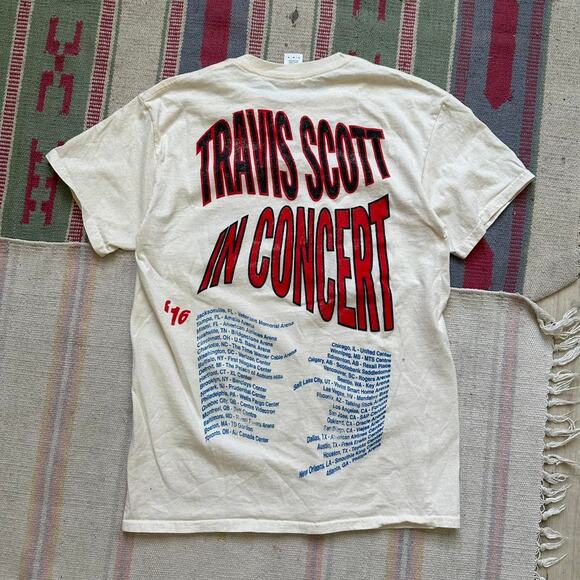 Rare 2016 Travis Scott Rodeo Live In Concert Tour Shirt - Picture 1 of 8